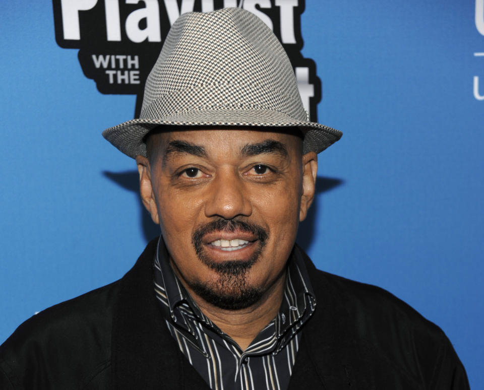 FILE - In this May 17, 2011, file photo, singer James Ingram arrives at the UNICEF Playlist with the A-List benefit in Los Angeles. Ingram, the Grammy-winning singer who launched multiple hits on the R&B and pop charts and earned two Oscar nominations for his songwriting, has died. He was 66. Debbie Allen, and actress and Ingram’s frequent collaborator, announced his death on Twitter on Tuesday, Jan. 29, 2019. Attempts by The Associated Press to confirm Ingram’s death with his family or representatives have been unsuccessful. (AP Photo/Dan Steinberg, File)