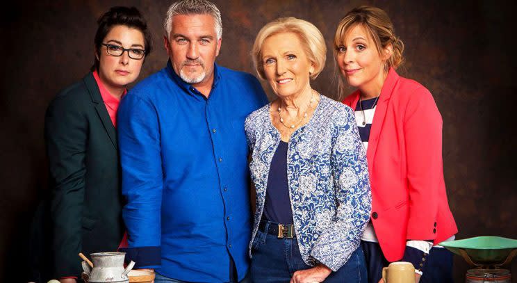 Great British Bake Off crew/BBC