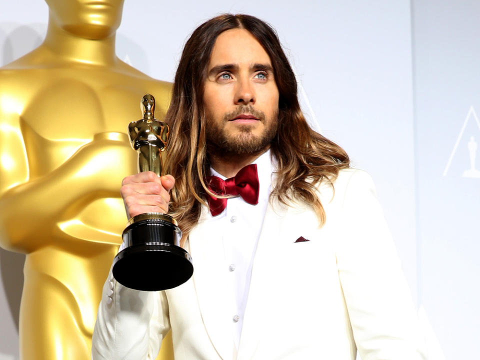 Jared Leto bei der Oscar-Verleihung 2014 in Los Angeles. (Bild: Kathy Hutchins/Shutterstock.com)