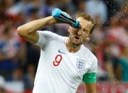 Soccer Football - World Cup - Semi Final - Croatia v England - Luzhniki Stadium, Moscow, Russia - July 11, 2018 England's Harry Kane before the match REUTERS/Kai Pfaffenbach