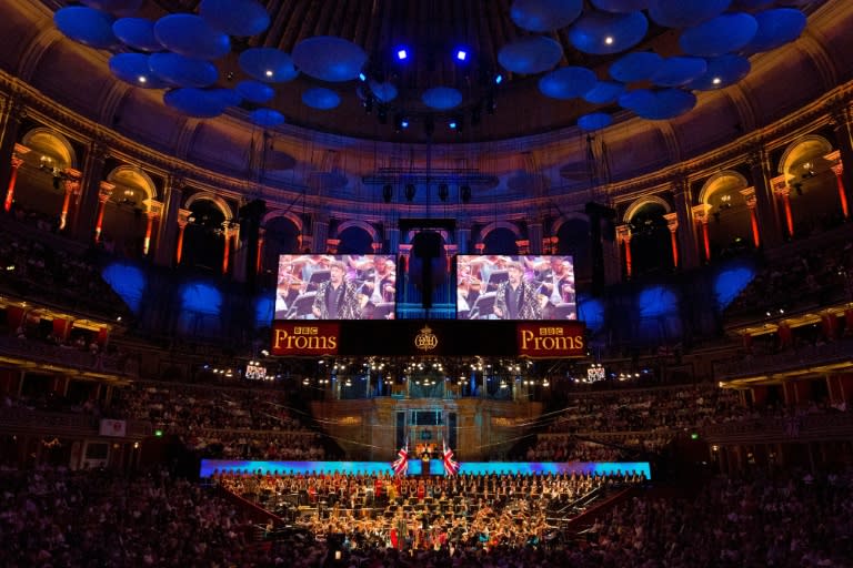 Only a minority of fans enjoy the Proms from the circular Gallery at the top of the Albert Hall