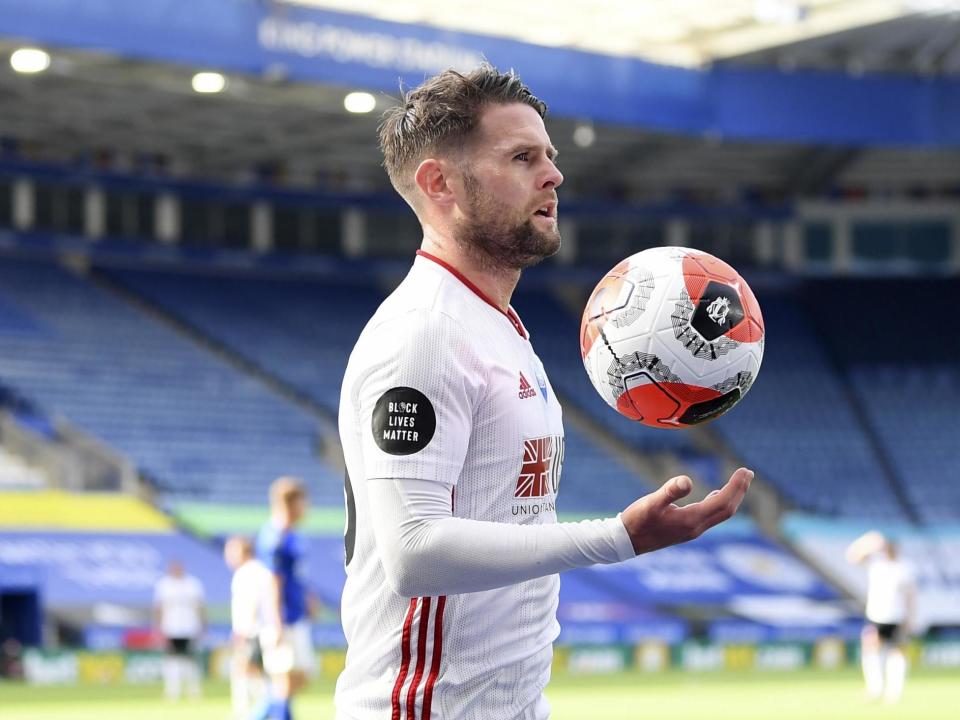 Sheffield United's Oliver Norwood: AP