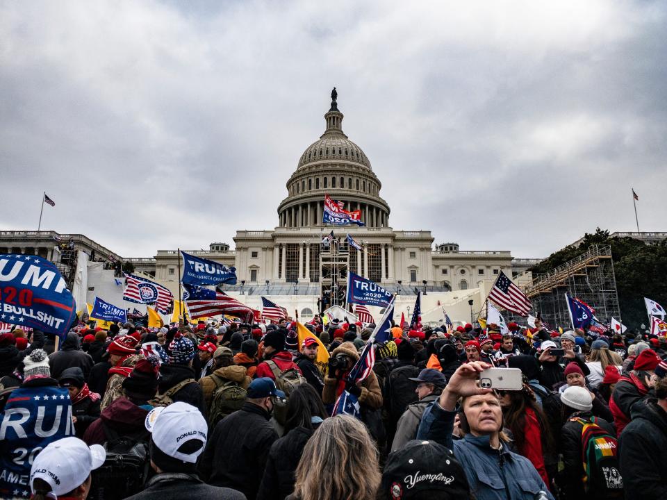 capitol siege trump supporters