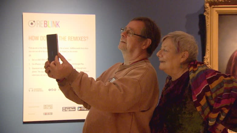 AGO's ReBlink exhibit combines augmented reality and classic paintings