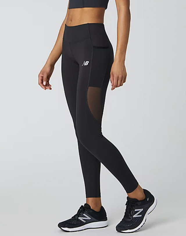 Carbon38 Gray Mesh Side Leggings (XS/S)