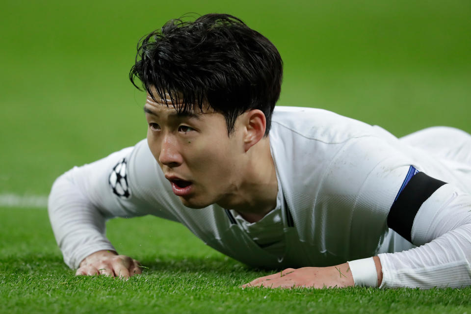 Son Heung-min looking a bit tired in Tottenham’s game against Juventus. This is tiredness that we can exploit.