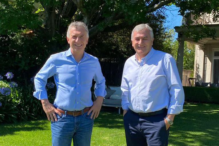 Mauricio Macri y Gerardo Morales