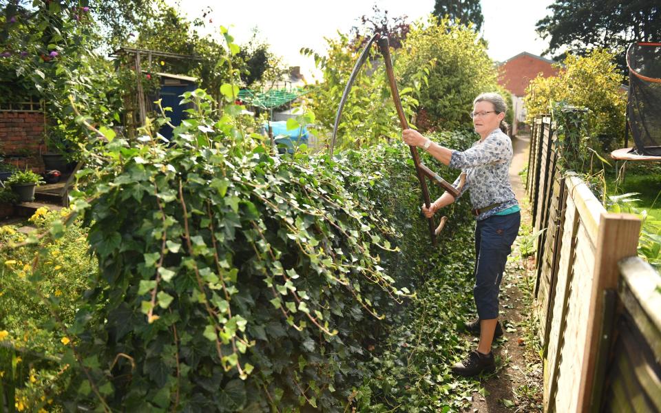 Cancel the gym membership as scything is a great workout for the body - RUSSELL SACH