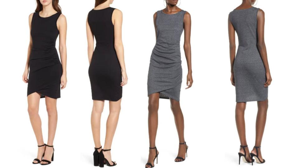 Leith Ruched Body-Con Tank Dress - Nordstrom, $39 (originally $56)