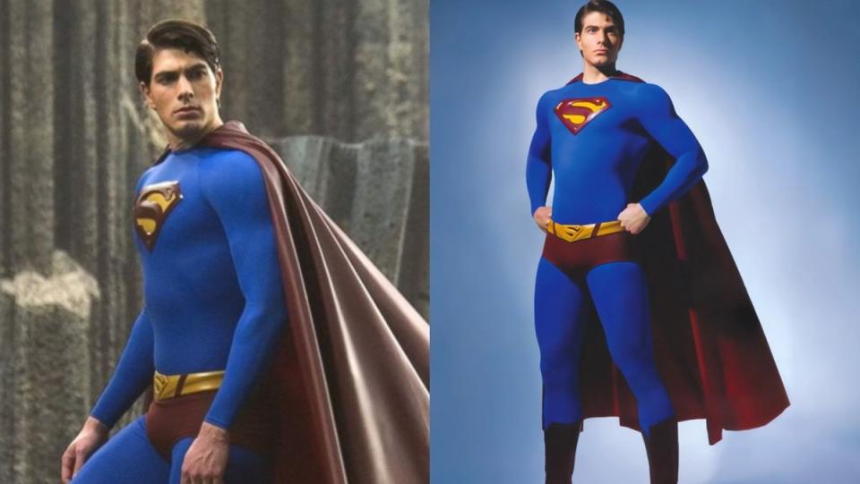 Brandon Routh as Kal-El in 2006's Superman Returns.