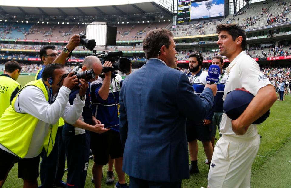 Alastair Cook made 244 at the MCG four years ago (Jason O’Brien/PA) (PA Archive)