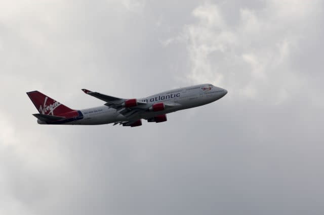 Virgin plane struck by lightning after Gatwick takeoff