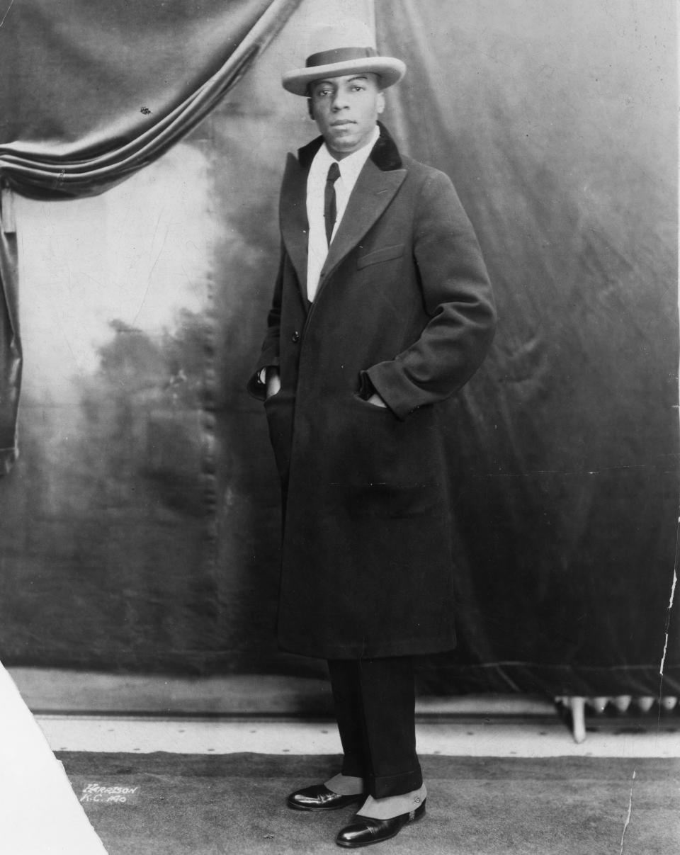 A photo of A. Philip Randolph, circa 1911, when he moved from Jacksonville to New York.