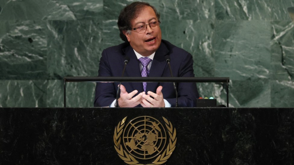 Gustavo Petro en la ONU