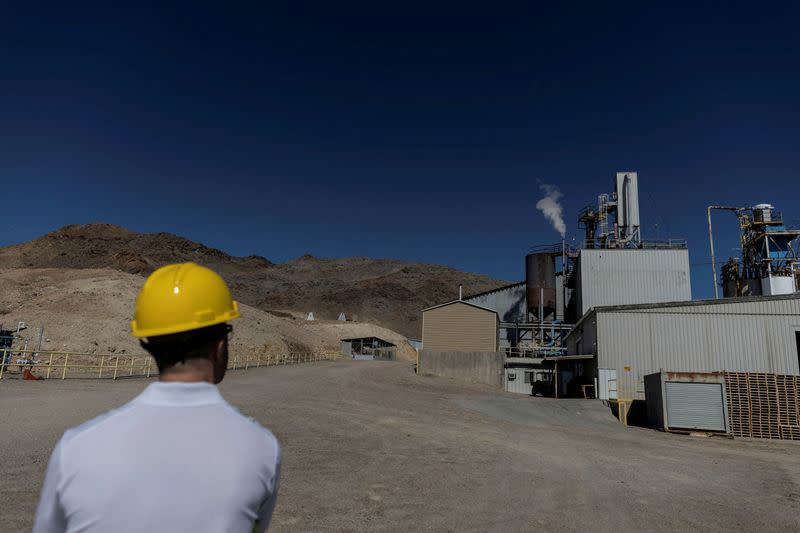 FILE PHOTO: Albemarle Lithium Facility in Silver Peak, Nevada, U.S.