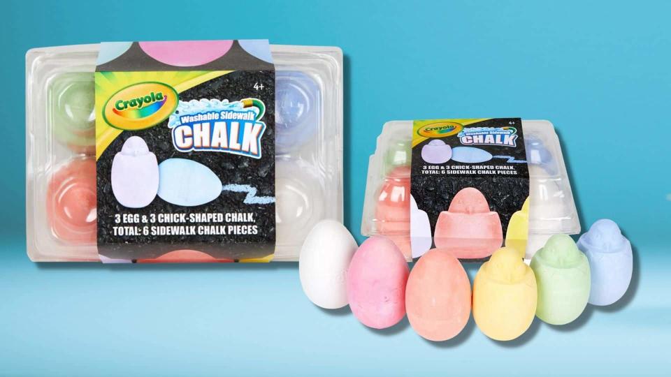 Crayola 6ct Egg Chalk