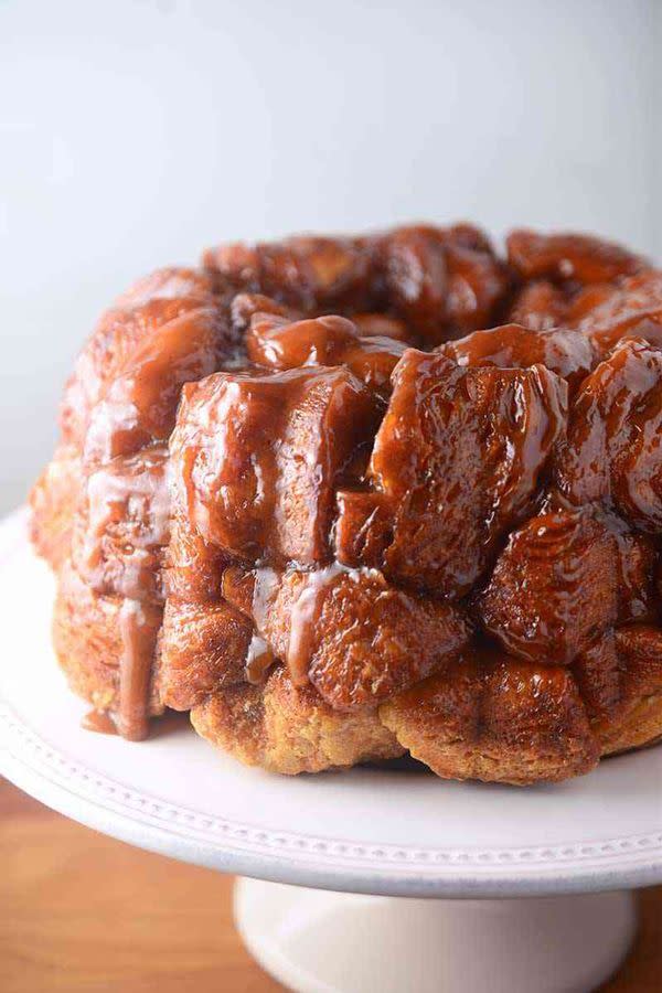 Eggnog Monkey Bread