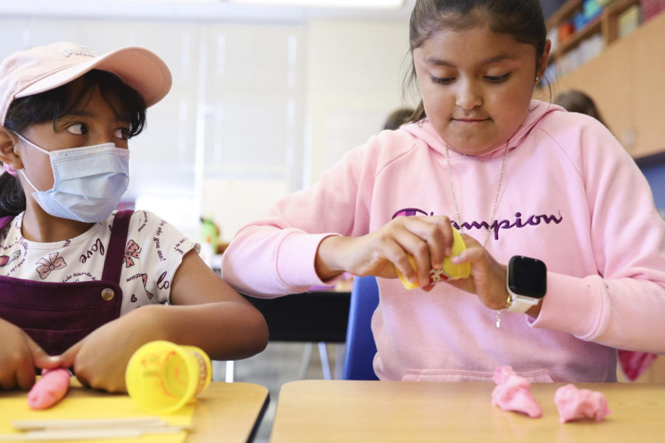 Holcomb Elementary in Oregon City, Ore. (Lillian Mongeau / The Hechinger Report)