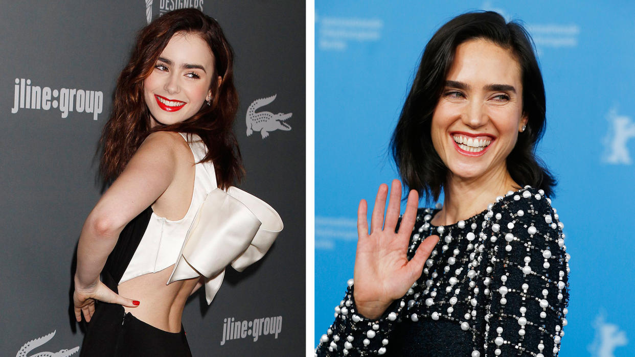 Famous Doppelgangers: Jennifer Connelly and Lily Collins (Getty/Reuters)