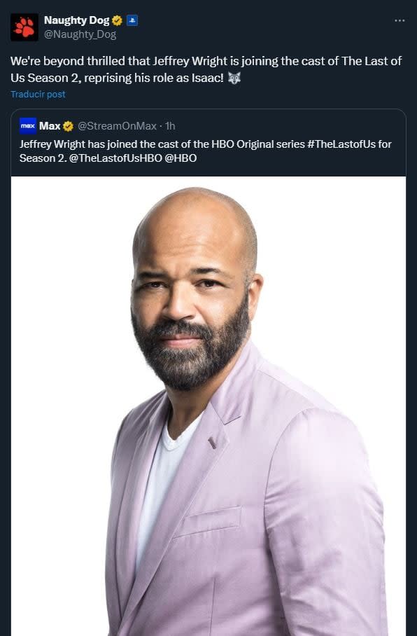 Jeffrey Wright regresará como Isaac Dixon en la Temporada 2 de The Last of Us