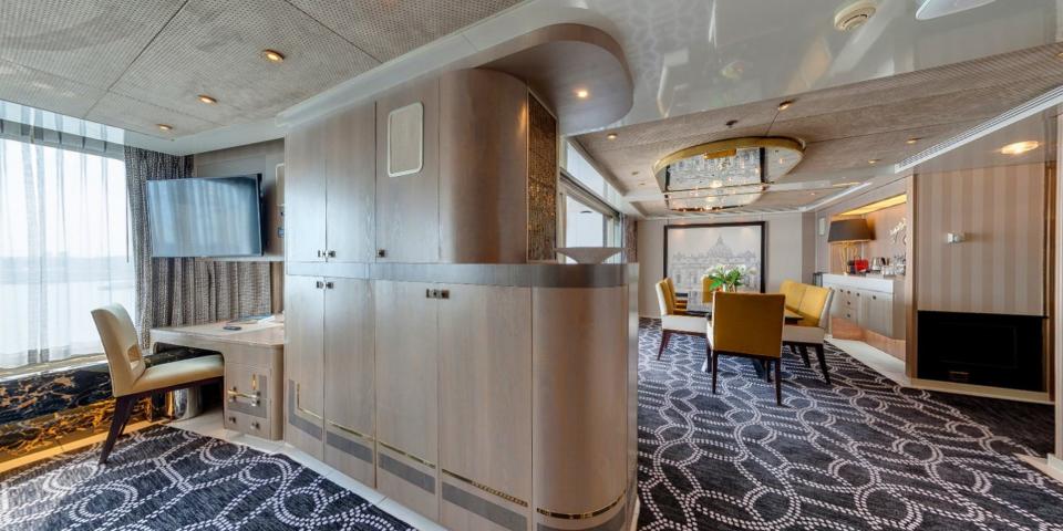 Inside Victoria Cruises Line's residential cruise ship