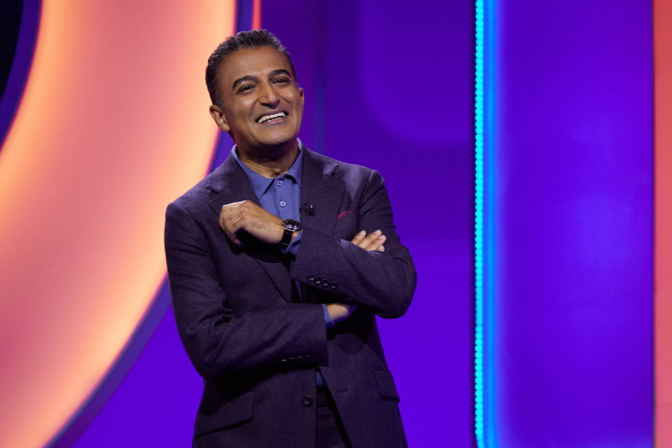 Adil Ray is the host of Lingo. (ITV)