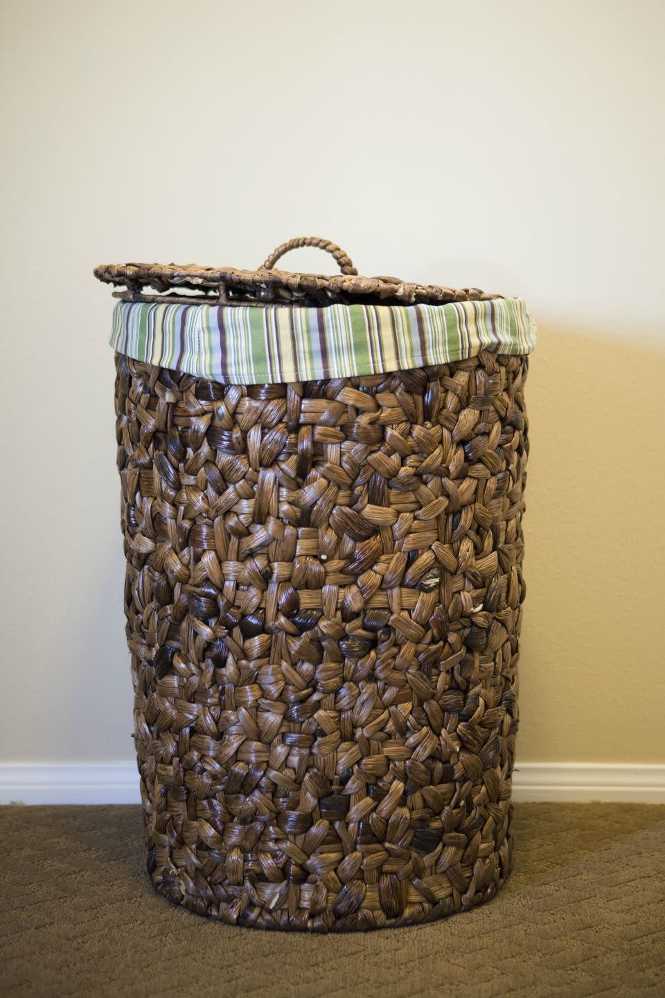 Keep toy spillover in lidded baskets.