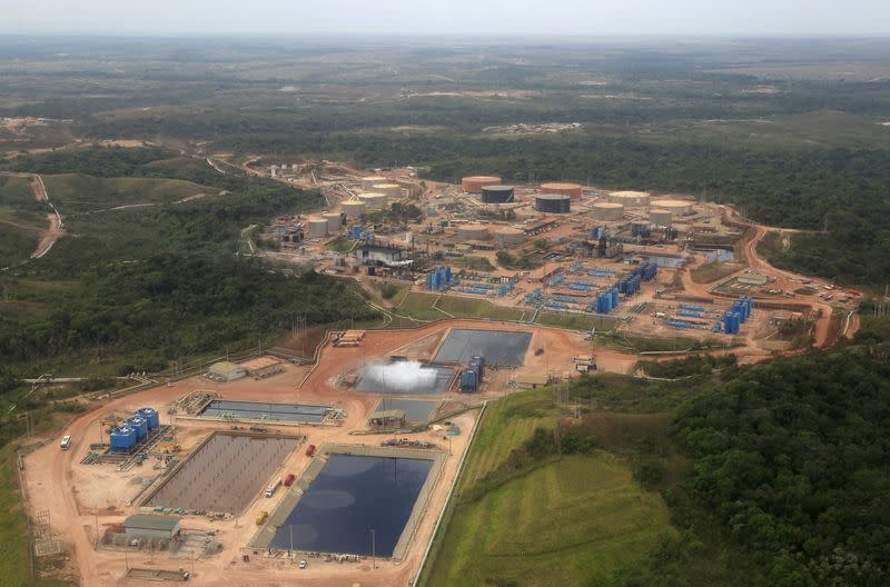 Foto de archivo. Vista aérea del campo petrolero Rubiales en Puerto Gaitán, departamento del Meta