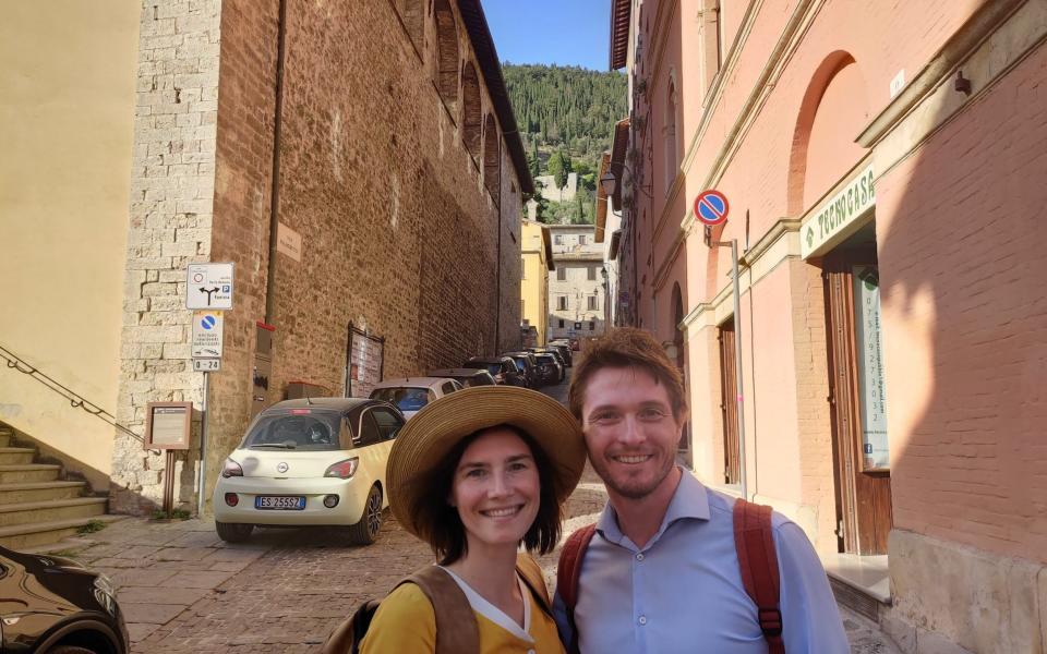 Amanda Knox and Raffaele Sollecito in Gubbio - Raffaele Sollecito