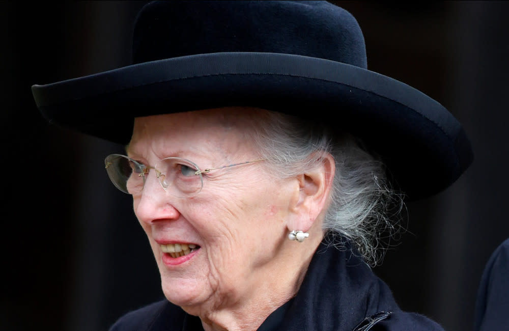 Queen of Denmark Queen Margrethe at funeral of Queen Elizabeth - Getty - September 2022
