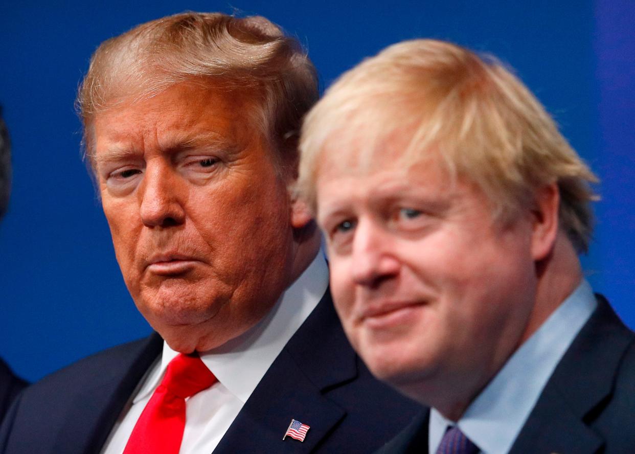 trump boris johnson