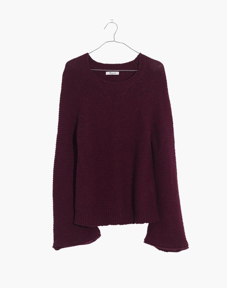 Madewell Wide-Sleeve Pullover Sweater