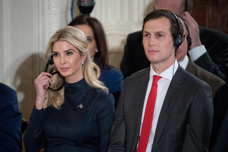 Das gemeinsame Vermögen mit Ehemann Jared Kushner soll sich auf 240 Millionen Dollar belaufen. (Bild: AP Images)