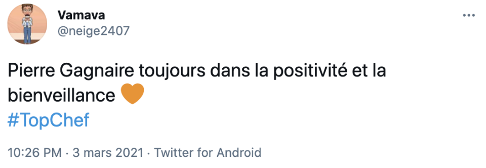 Pierre Gagnaire fait l'unanimité sur Twitter