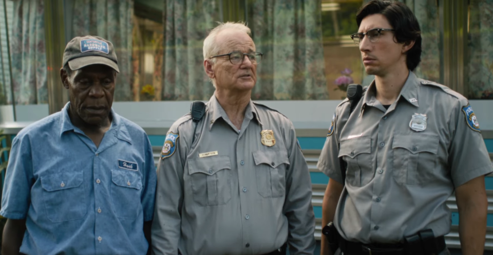 Bill Murray, Adam Driver, and Danny Glover in The Dead Don't Die Trailer