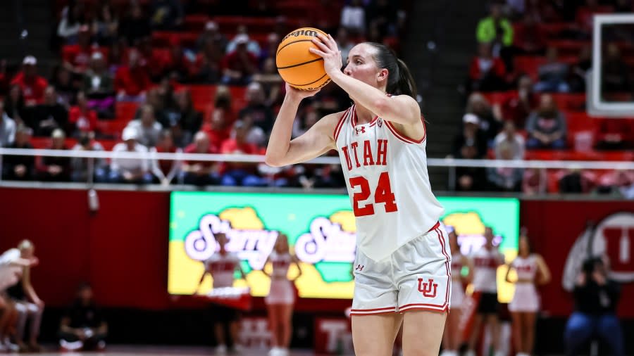 NCAA WBB. Utah Utes vs. UCLA Bruins at Jon M. Huntsman Center in Salt Lake City, UT on Monday, January 22, 2024. © Bryan Byerly