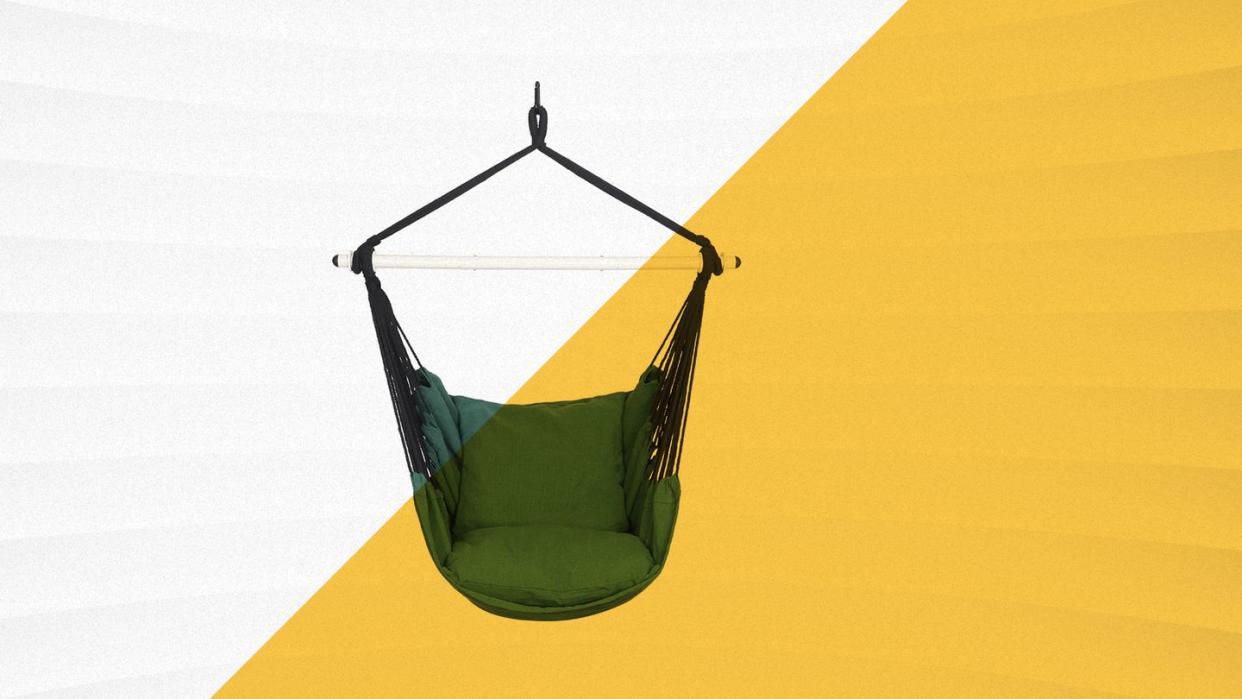 green hammock chair