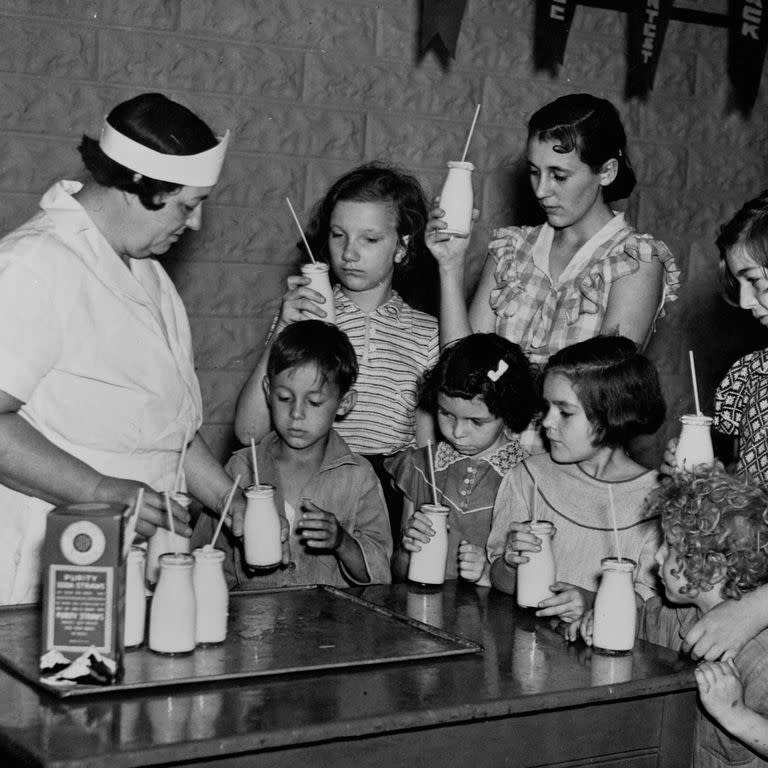 1920s: Preserve milk with horseradish.