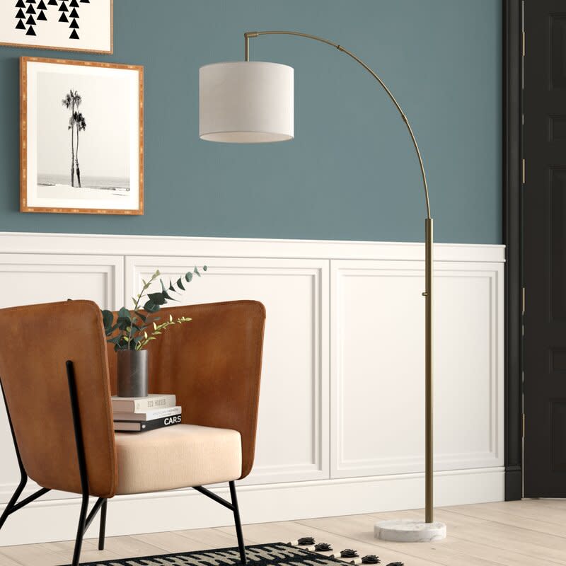 Matlock 73.5" Arched Floor Lamp (Credit: Wayfair)