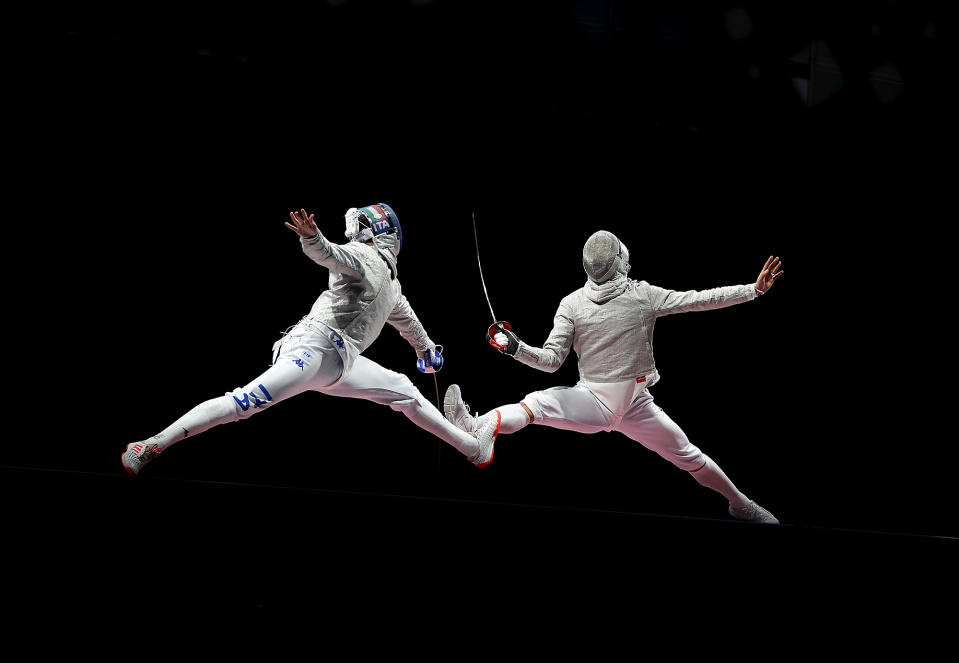 12 Gravity-Defying Photos from Wednesday's Competitions at the Tokyo Olympics