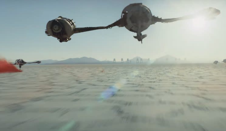 Star Wars 8's new planet: Crait - Credit: Lucasfilm