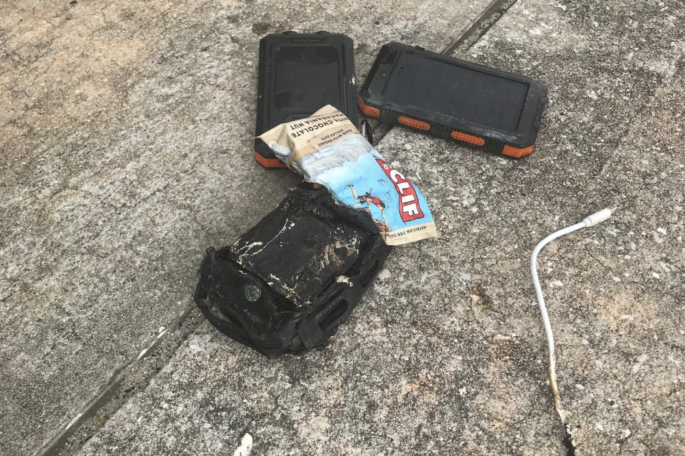 A plane made an emergency landing when a phone battery caught fire: Twitter/Daytona Beach Airport