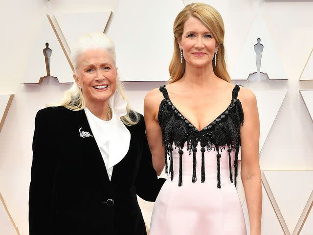 <p>Amy Sussman/Getty</p> Diane Ladd and Laura Dern attend the 92nd Annual Academy Awards on February 09, 2020 in Hollywood, California.