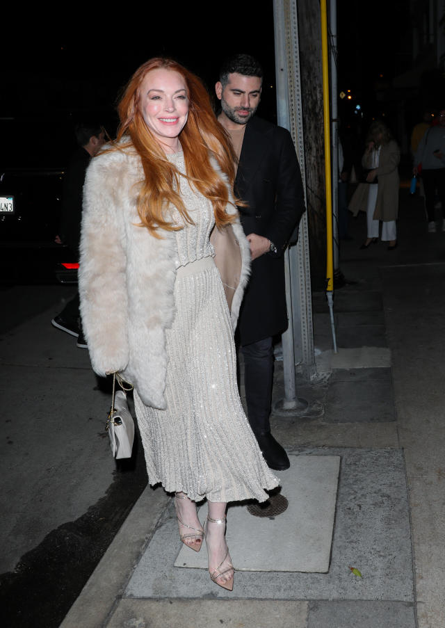 Love Lindsay Lohan's Chic Monochrome Set? We Found a $53 Lookalike on Amazon