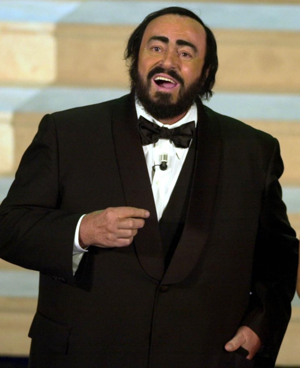 Pavarotti's widow said Trump's campaign was 'against the singer's principles' (AP)