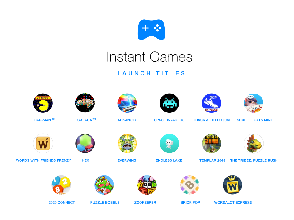 Instant Games   Launch Titles