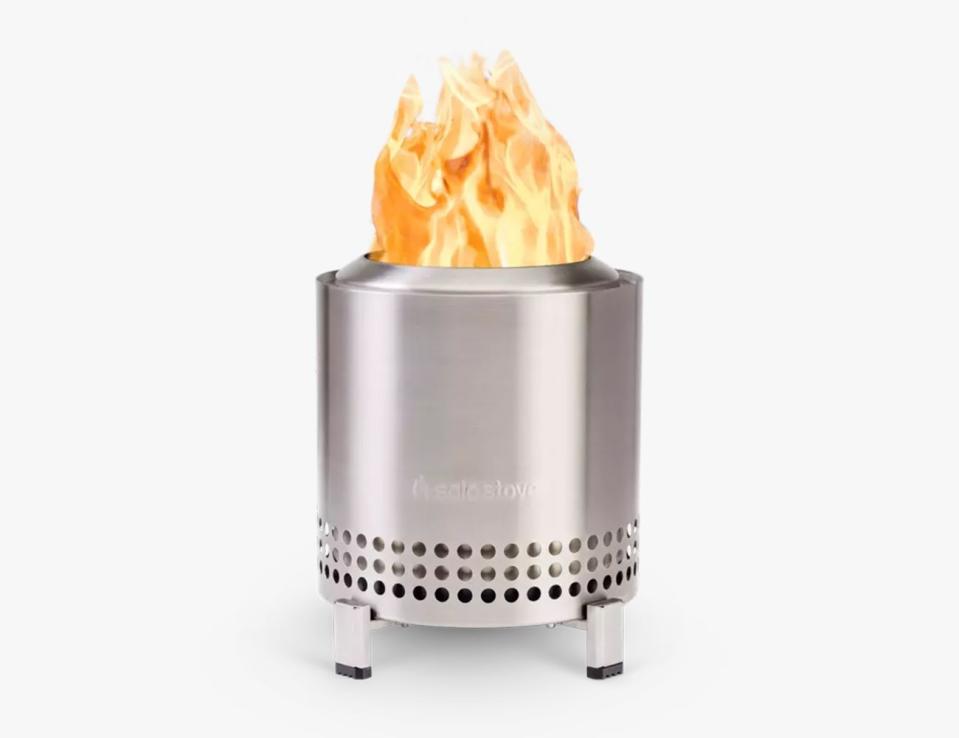 <p><a href="https://go.redirectingat.com?id=74968X1596630&url=https%3A%2F%2Fwww.solostove.com%2Fen-us%2Fp%2Fmesa&sref=https%3A%2F%2F" rel="nofollow noopener" target="_blank" data-ylk="slk:Shop Now;elm:context_link;itc:0;sec:content-canvas" class="link ">Shop Now</a></p><p>Mesa Smokeless Fire Pit</p><p>solostove.com</p><p>$69.99</p>