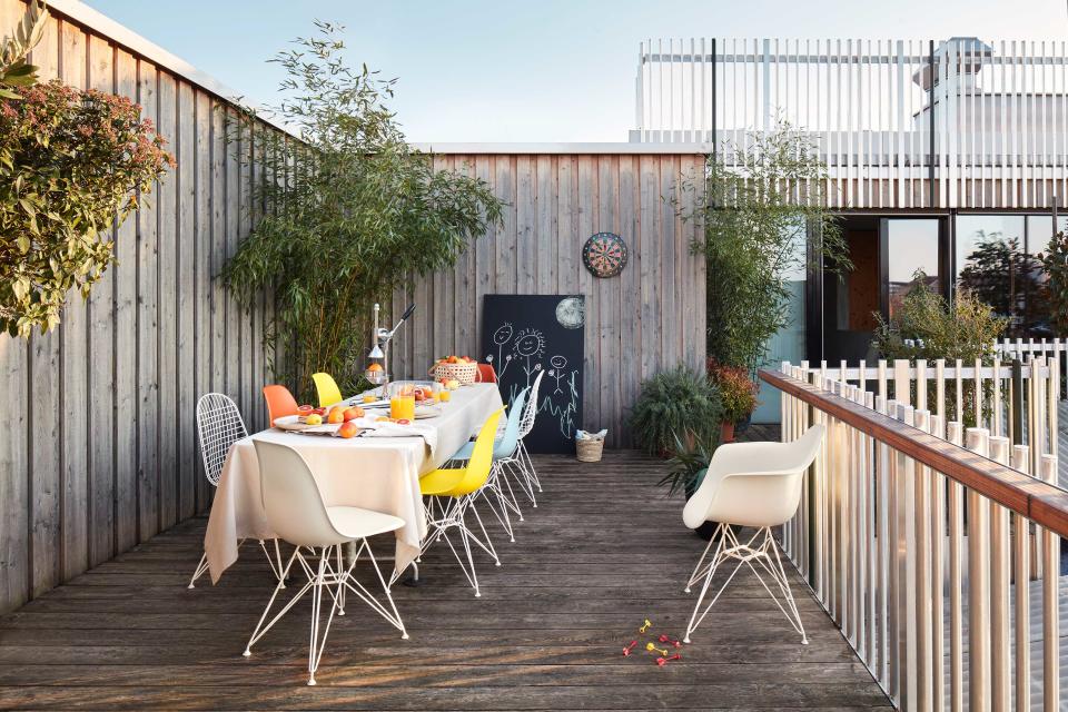 1. Add a chalkboard to your budget backyard ideas