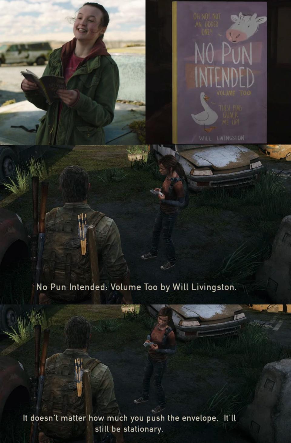 TLOU 104, The Last of Us, Ellie's joke book