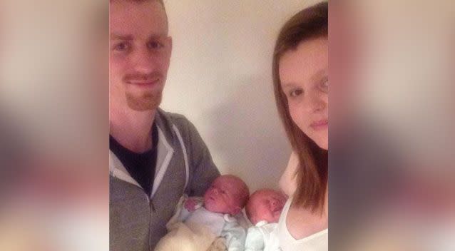 Daveanah Cowrie has claimed she was told by hospital staff to 'wait your turn' after her baby stopped breathing. Photo: Facebook